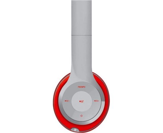 Omega Freestyle wireless headset FH0915, grey/red