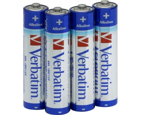 Verbatim ALKALINE BATTERY AAA 4PACK