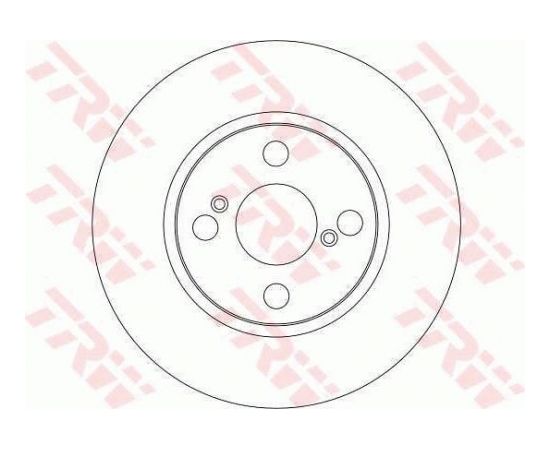 TRW Bremžu disks DF4403