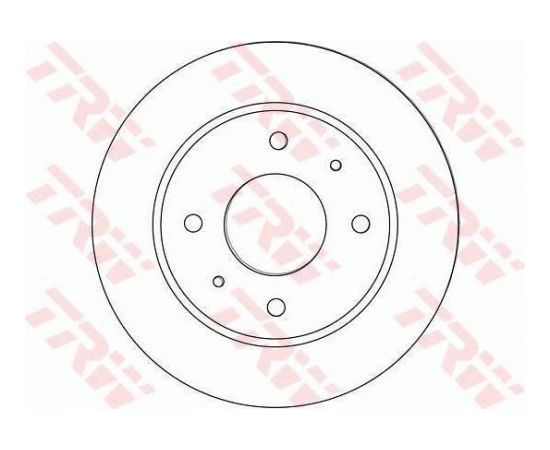 TRW Bremžu disks DF4463