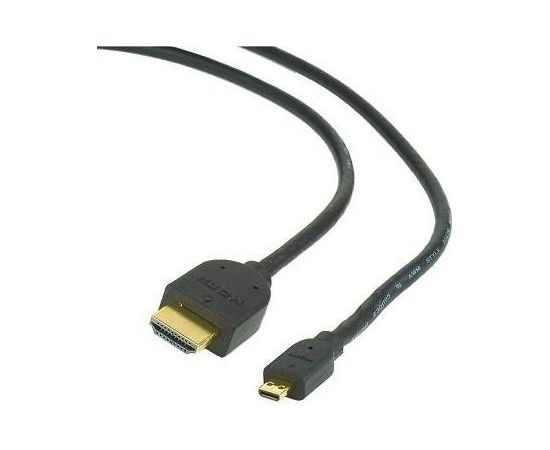 CABLE HDMI-MICRO HDMI 3M V.2.0/BLK CC-HDMID-10 GEMBIRD (Ir veikalā)