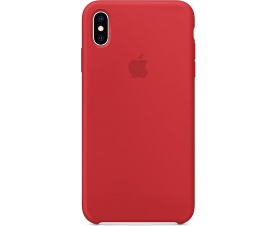 Apple iPhone XS Max Silicone Cover (PRODUCT)RED