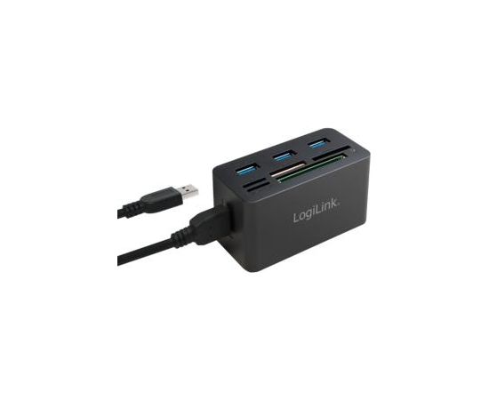 LOGILINK - USB 3.0 Hub with All-in-One Card Reader