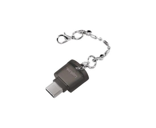 LOGILINK -  USB-C to microSD Card reader as a key chain