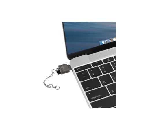 LOGILINK -  USB-C to microSD Card reader as a key chain