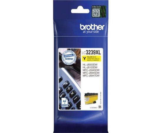 BROTHER LC3239XLY TONER HIGH YELLOW 5000