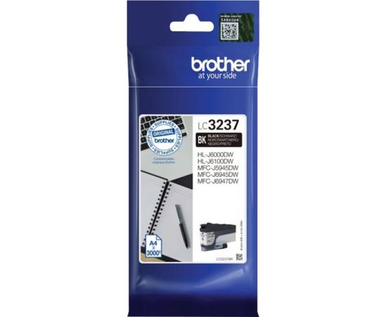 BROTHER LC3237BK TONER BLACK 3000