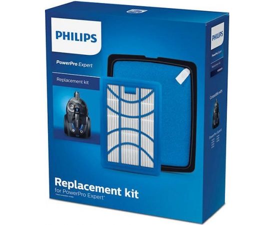 PHILIPS FC8003/01 alerģijas filtra rezerves komplekts putekļsūcējam Фильтры для пылесосов