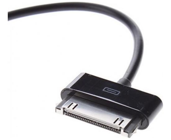 Techly USB 2.0 cable for Samsung Galaxy Tab, black, 1,2m