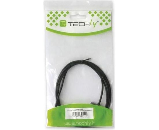 Techly USB 2.0 cable for Samsung Galaxy Tab, black, 1,2m