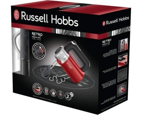 Mixer Russell Hobbs 25200-56 Retro | 500W red
