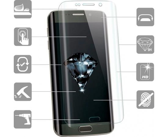 Swissten Ultra Durable 3D Japanese Tempered Glass Premium 9H Aizsargstikls Apple iPhone XS Max Balts