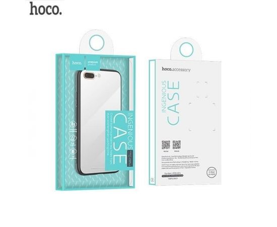 Hoco Premium Vitreous Shadow Back Case Aizmugurējais Silikona Apvalks Priekš Apple iPhone X Rozā Zelts