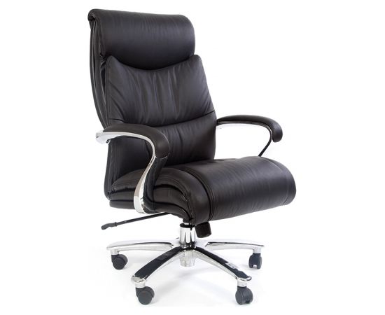 Biroja krēsls CHAIRMAN 401 melna āda