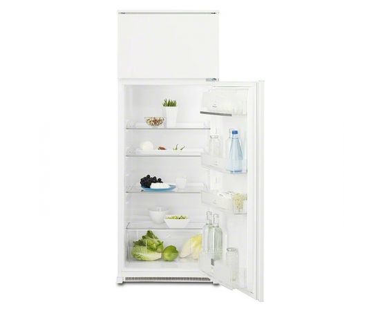 ELECTROLUX EJN2301AOW ledusskapis ar saldētavu augšā- iebūv. 145 cm, SD