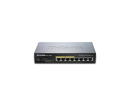 D-Link 8-port 10/100/1000 Desktop Switch w/ 4 PoE Ports