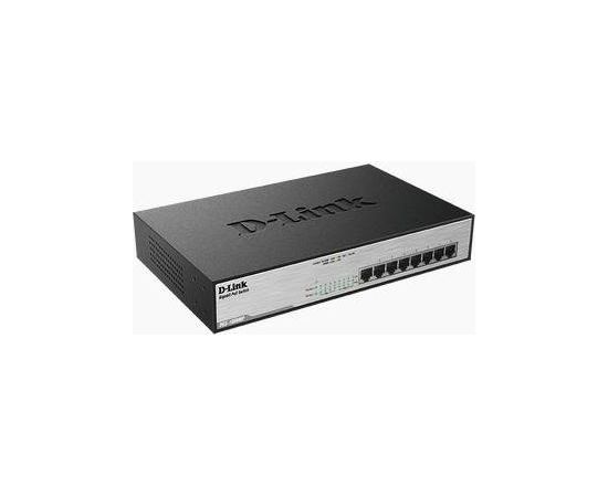 D-Link 8-Port Desktop Gigabit, 8 X PoE+ up to 30W, max. 140W