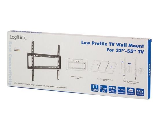 LOGILINK - TV Sienas stiprinājums , fix, 32-55'', max. 35 kg