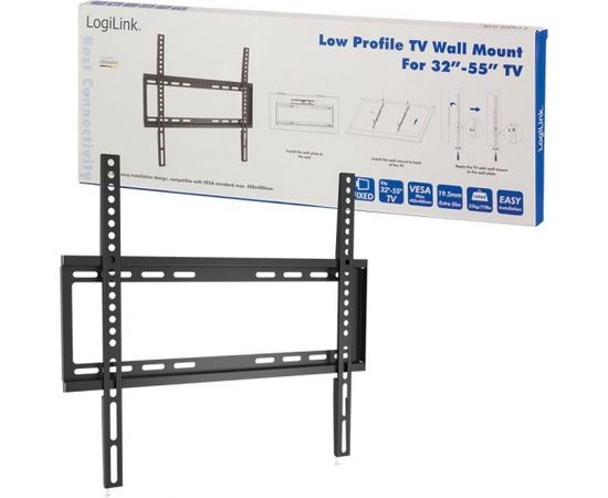 LOGILINK - TV Sienas stiprinājums , fix, 32-55'', max. 35 kg