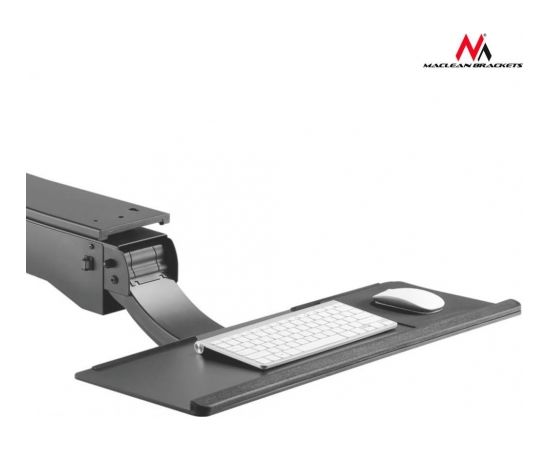 Maclean MC-795 Adjustable sub-keyboard keyboard holder for standing-seated work