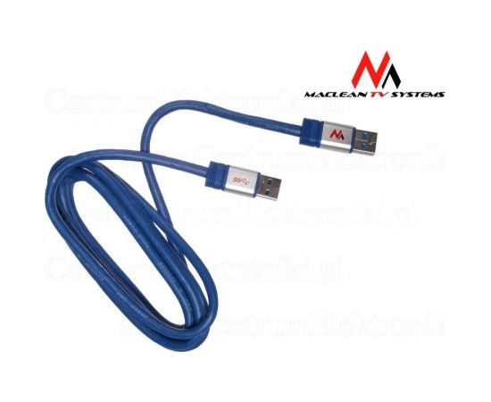 Maclean MCTV-606 USB 3.0 AM - AM Cable 1.8m