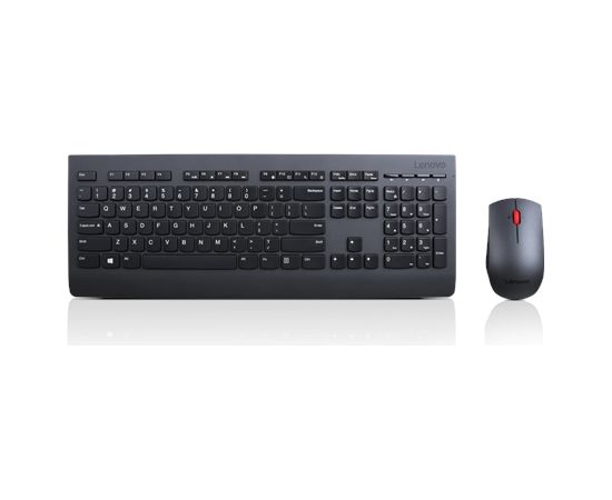 Lenovo 4X30H56824 Keyboard and Mouse Combo, Wireless, Keyboard layout Swedish/Finnish, Black,
