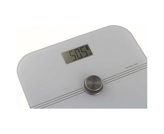 DomoClip Bathroom scale DOS163 Maximum weight (capacity) 180 kg, Accuracy 100 g, Multiple user(s), White