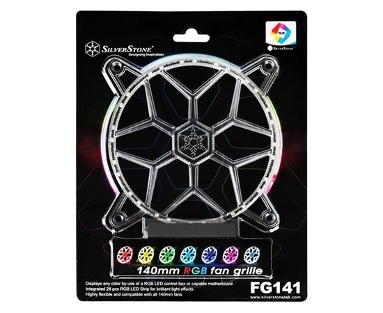 SilverStone RGB fan grille SST-FG141 140 x 140 x 6 mm