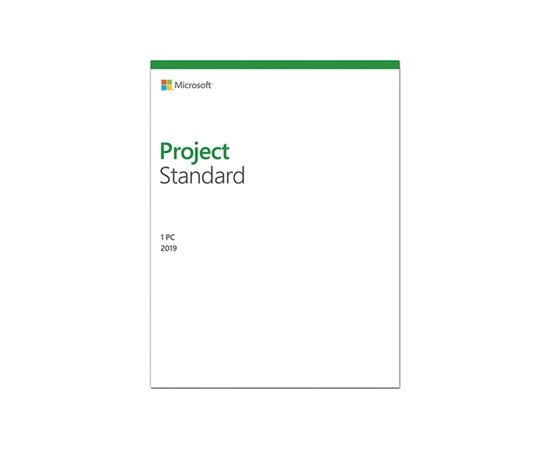 Microsoft 076-05785 Project Standard 2019 ESD, Multilingual