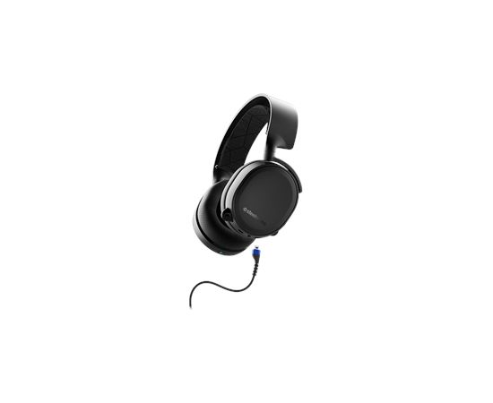 Austiņas SteelSeries Bluetooth Gaming Headset (2019 Edit), Arctis 3, Melnas ,ar mikrofonu