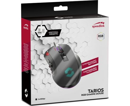 Speedlink mouse Tarios, black (SL-680012-BK)