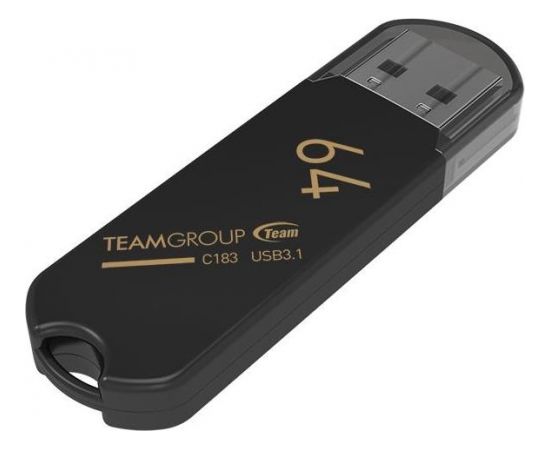 Team Group memory USB C183 64GB USB 3.0 Black