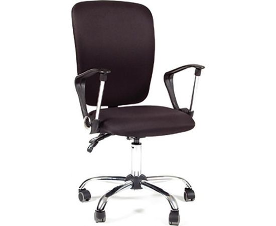 Biroja krēsls CHAIRMAN 9801 melns audums, melna pamatne