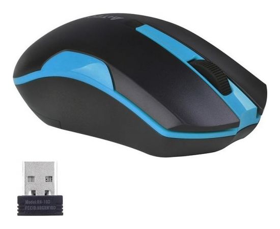 A4-tech Mouse A4TECH V-TRACK G3-200N-1 Black+Blue WRLS