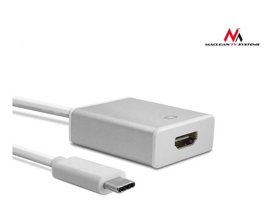 Maclean MCTV-841 USB-C adapter - HDMI 1080p 60Hz metal housing