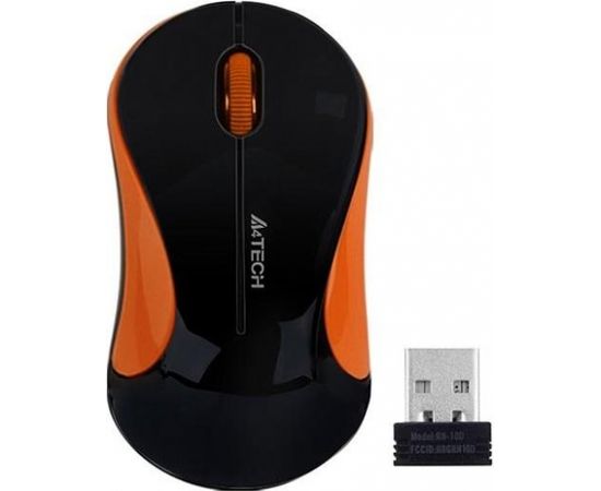 A4-tech Mouse A4Tech V-TRACK G3-270N-1 (Black+Orange) WRLS