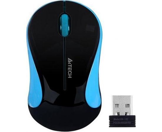 A4-tech Mouse A4Tech V-TRACK G3-270N-1 (Black+Blue) WRLS