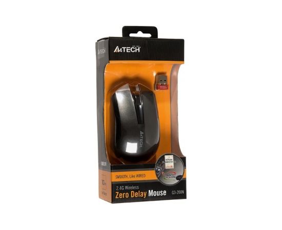 A4-tech Mouse A4Tech V-Track G3-200N Black