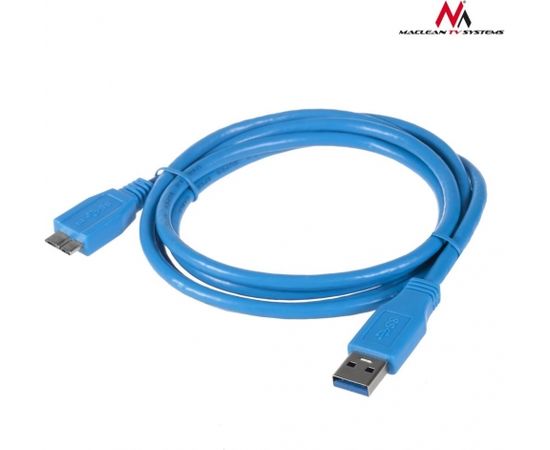 Maclean MCTV-587 Cable USB 3.0 AM microBM cable Plug-in connector 1,5m