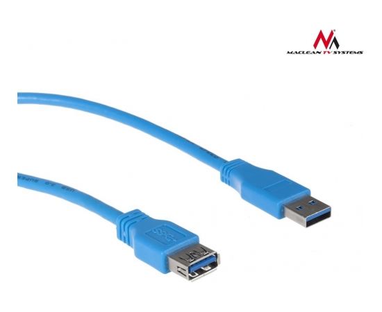Maclean MCTV-585 USB 3.0 Extension Cable A-Male to A-Female 3m
