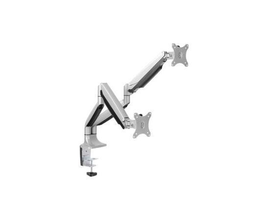 LOGILINK - Dual alumium monitor desk mount,13-27'', max. 9 kg