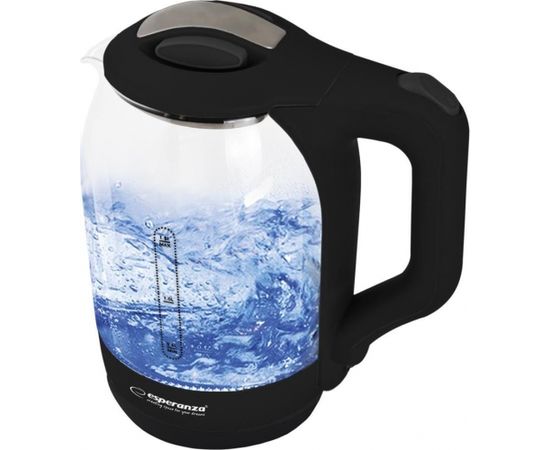 ESPERANZA EKK025K YUKON - Electric Kettle 1,7L, GLASS WITH LED LIGHT