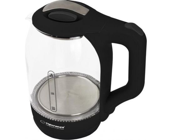 ESPERANZA EKK025K YUKON - Electric Kettle 1,7L, GLASS WITH LED LIGHT