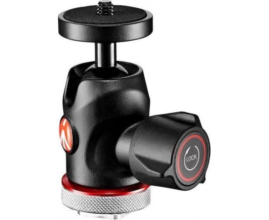 Manfrotto lodveida galva MH492LCD-BH Micro + Cold Shoe