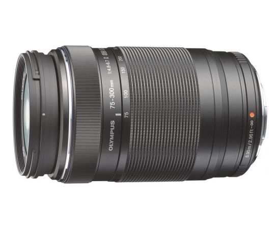 Olympus M.Zuiko Digital ED 75-300mm f/4.8-6.7 II objektīvs, melns