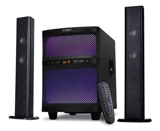 Fenda Multimedia - Speaker F&D T-200X (17.5Wx2+35W (RMS), Subwoofer Frequency response: 30Hz~104Hz, Satellite Frequency response: 135Hz~20kHz, Bluetooth 4.0, Plug & play USB)