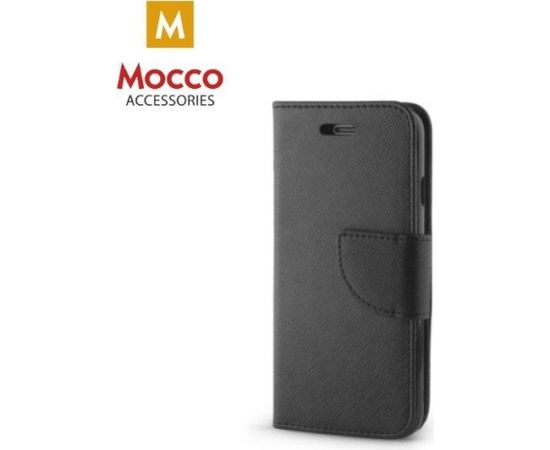 Mocco Fancy Book Case Grāmatveida Maks Telefonam Apple iPhone XS / X Melns
