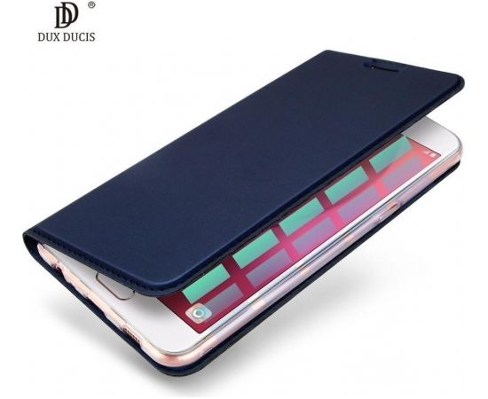 Dux Ducis Premium Magnet Case Grāmatveida Maks Telefonam Nokia 2.1 / Nokia 2 (2018) Zils