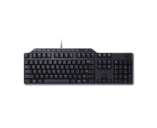 Keyboard : Russian (QWERTY) Dell KB-522 Wired Business Multimedia USB Keyboard Black (Kit) for Windows 8 / 580-17683