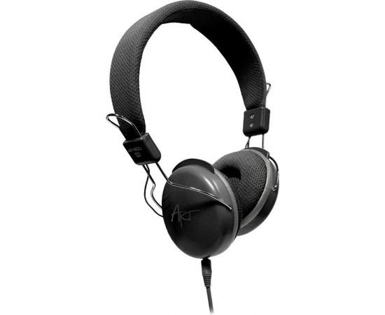 ART Multimedia Headphones STEREO with microphone AP-60MD black